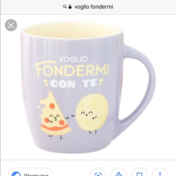 Mr. Wonderful Voglio mug - Picture 1 of 6